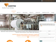 Tablet Screenshot of kavitsugear.com